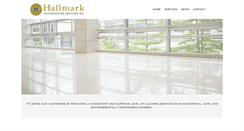Desktop Screenshot of hallmarkhousekeeping.com